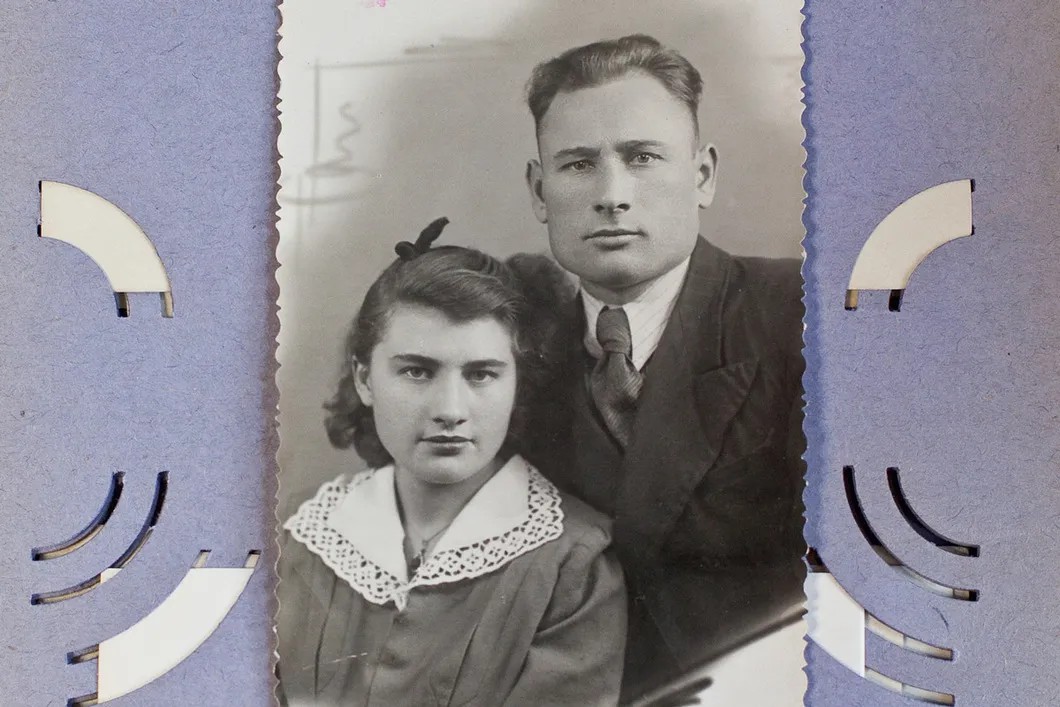 Михаил Филиппович с женой. 1956 год. Фото: Елена Лукьянова / «Новая газета»