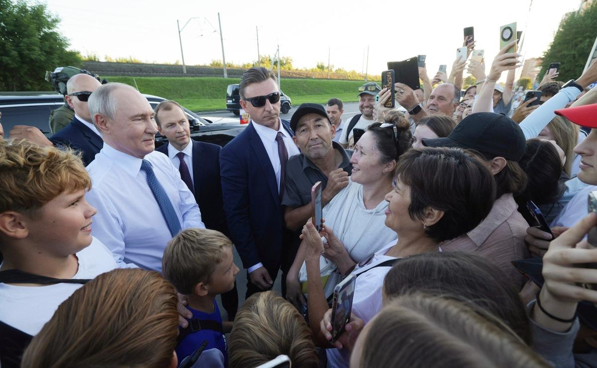 Рабочая поездка В. Путина по регионам. Фото: kremlin.ru
