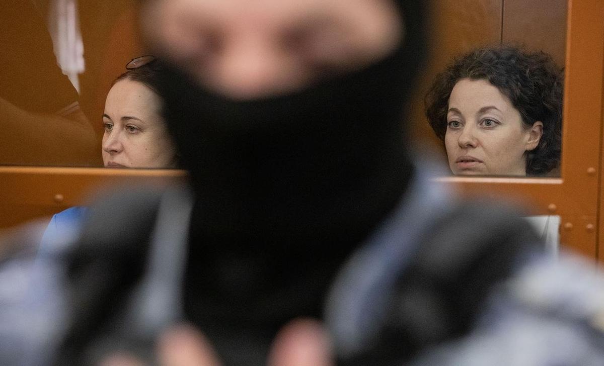 Женя Беркович и Светлана Петрийчук, июль 2024 года. Фото: Александра Астахова