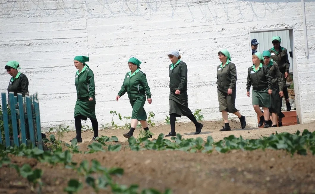 В женской колонии. Фото: РИА Новости