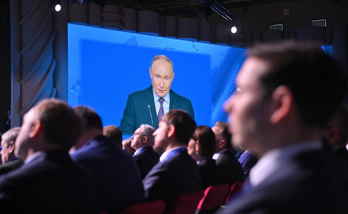 Путин на встрече с бизнесменами РСПП. Фото: пресс-служба Кремля