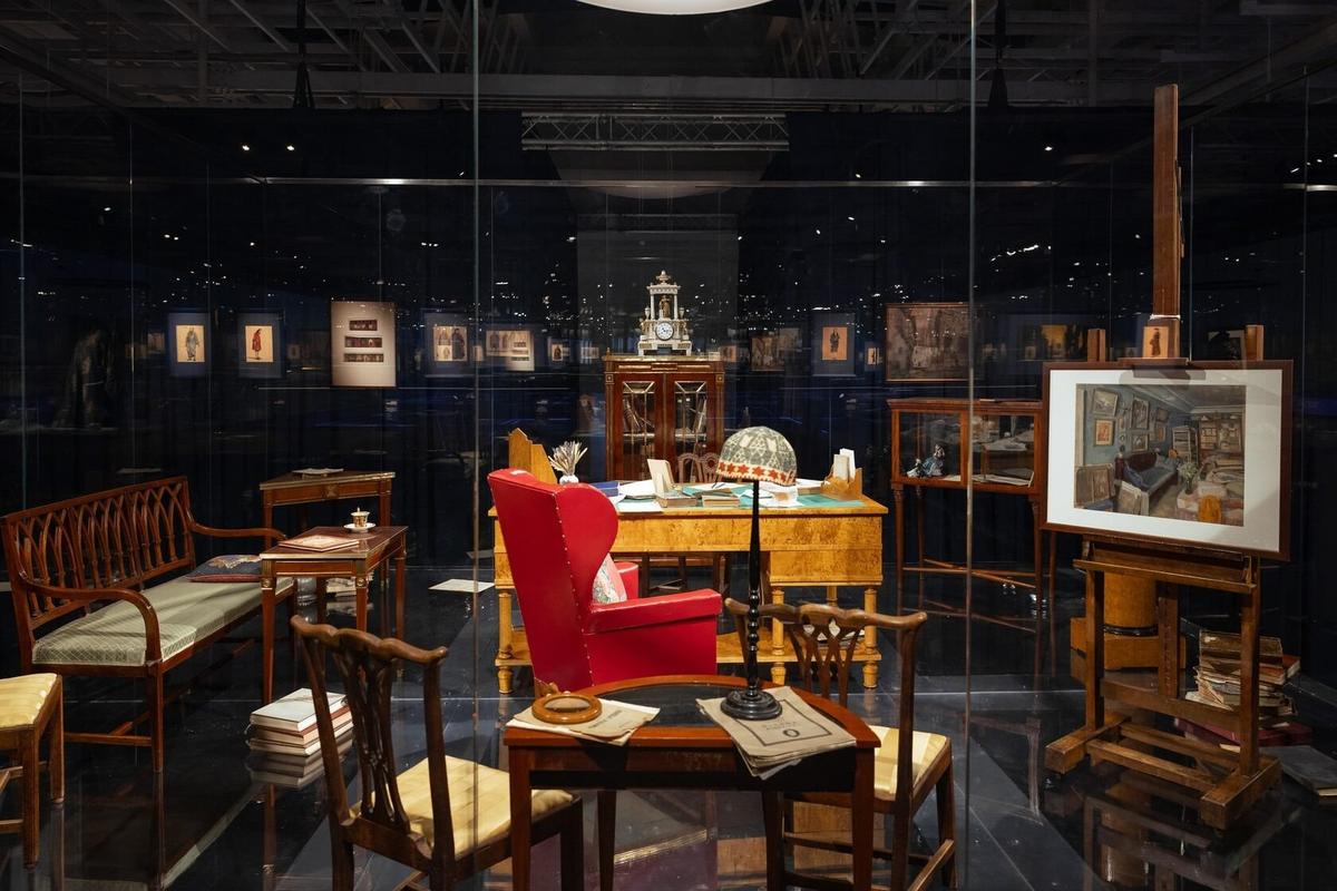 Выставка «Все Бенуа — Всё Бенуа» в «Манеже». Фото: официальный тг-канал ЦВЗ «Манеж»