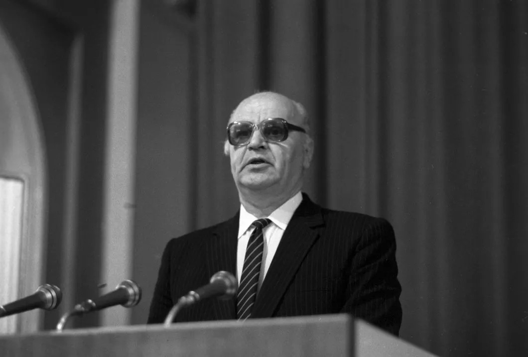 Заместитель министра иностранных дел СССР Михаил Степанович Капица, 1986 год. Фото: РИА Новости