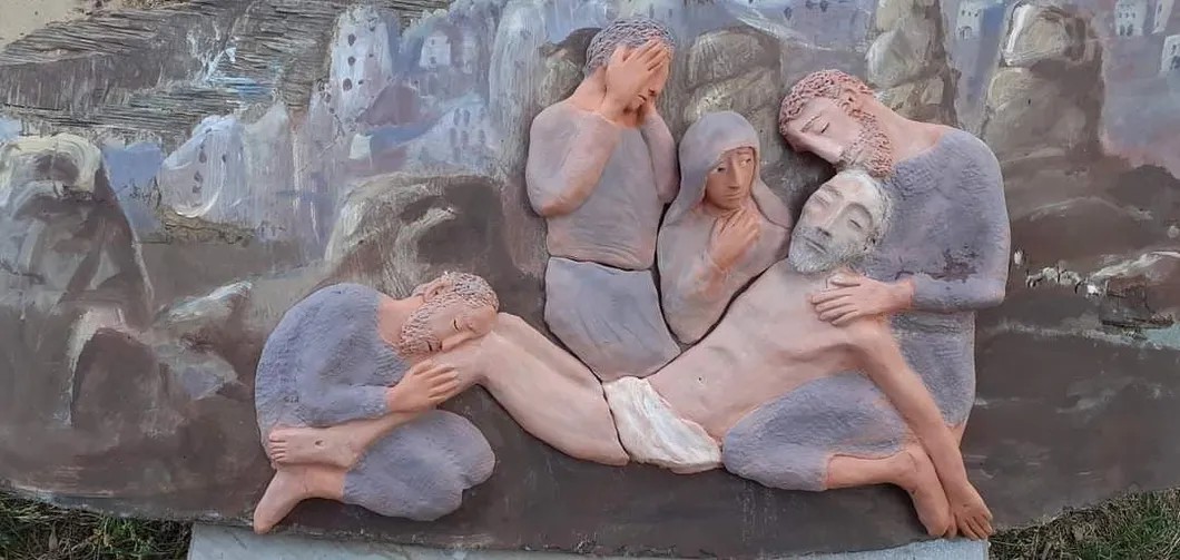 Скульптура Алексея Оболенского