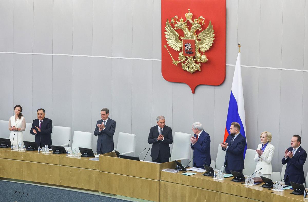 Первое в осенней сессии пленарное заседание Госдумы РФ. Фото: Сергей Фадеичев / ТАСС