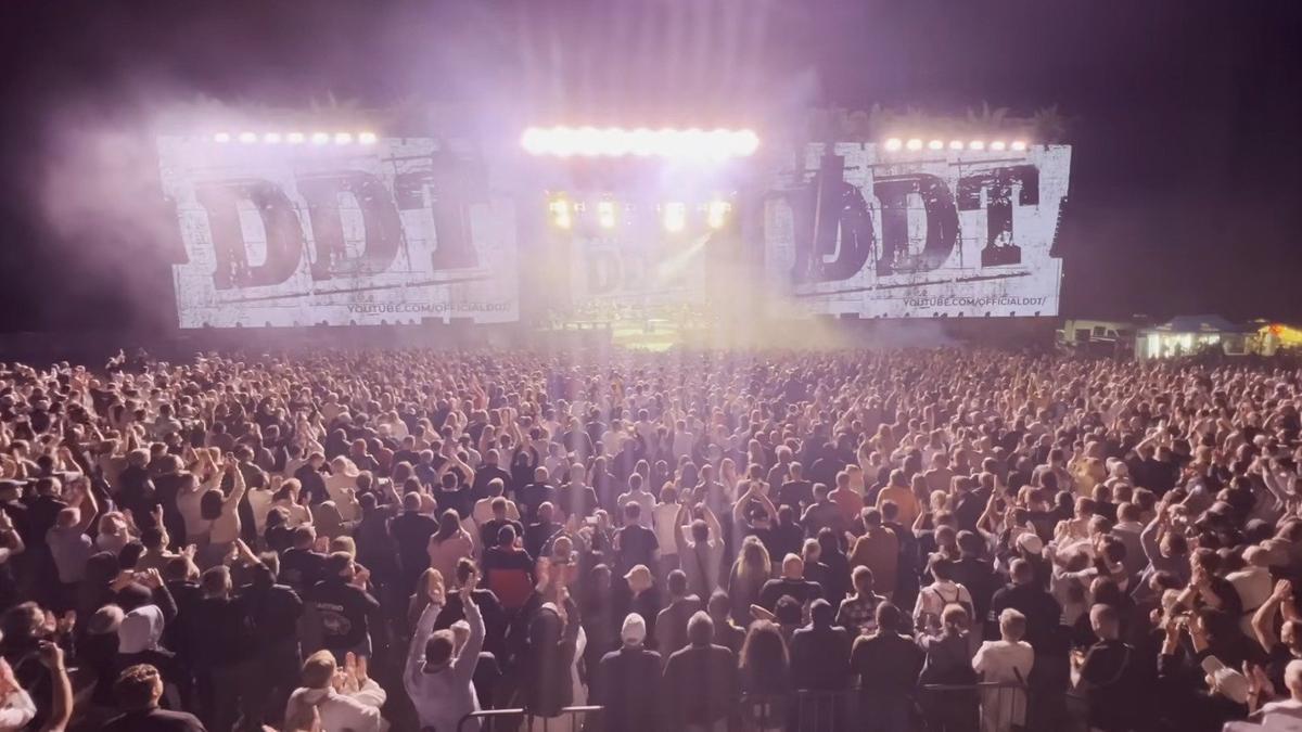 Концерт ДДТ в Кишиневе. Источник: YouTube