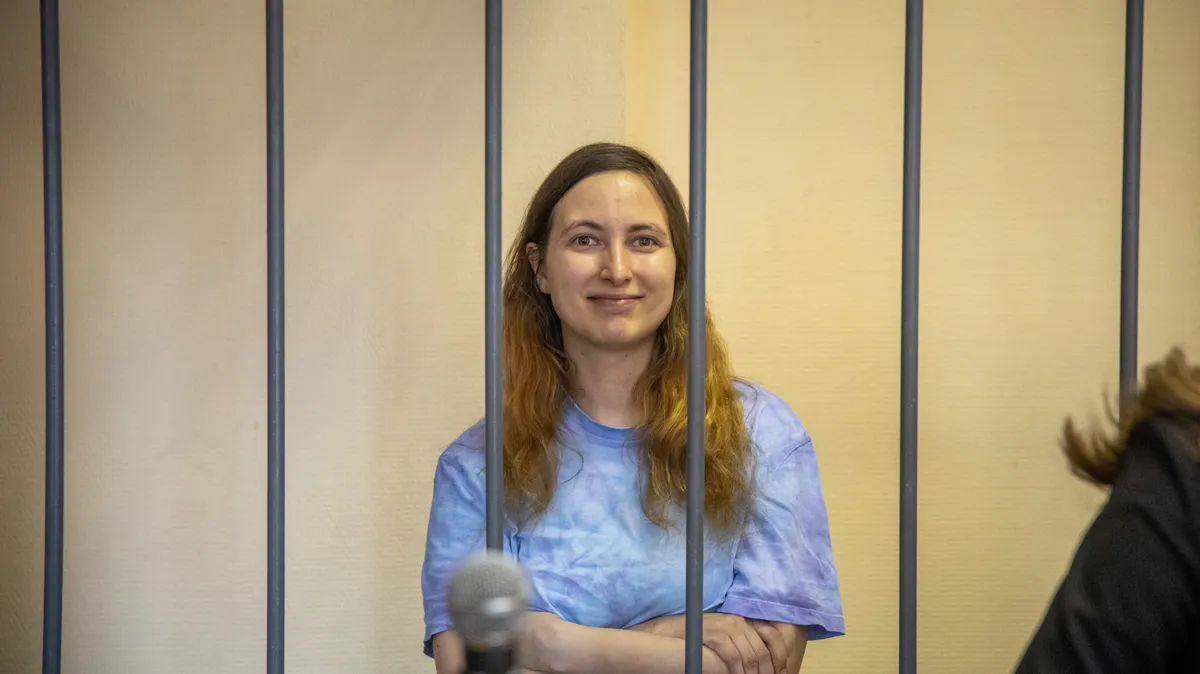 Александра Скочиленко. Фото: Алексей Душутин / «Новая газета»