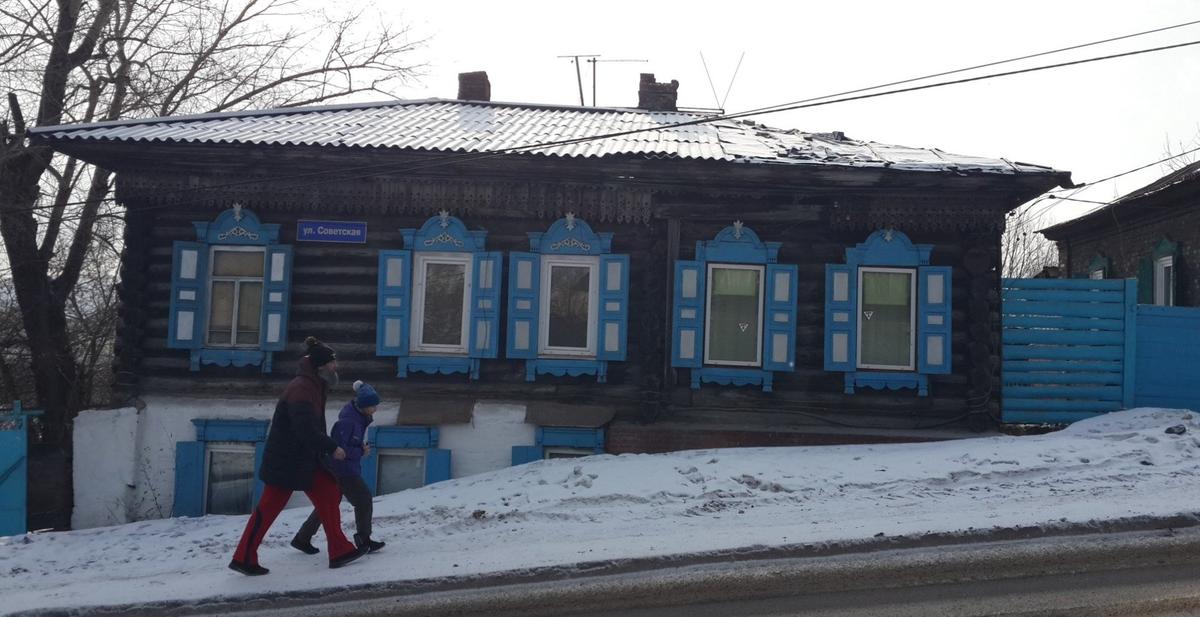 Николаевка, улица Советская. Фото: Алексей Тарасов / «Новая газета»
