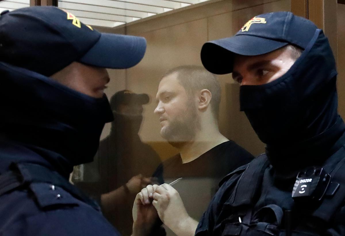 Владимир Воронцов в суде. Фото: Артем Геодакян / ТАСС