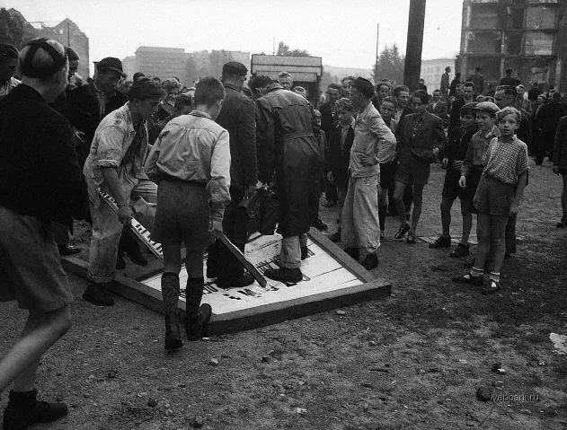 Акции протеста в Германии, 1953 год. Фото из открытых источников