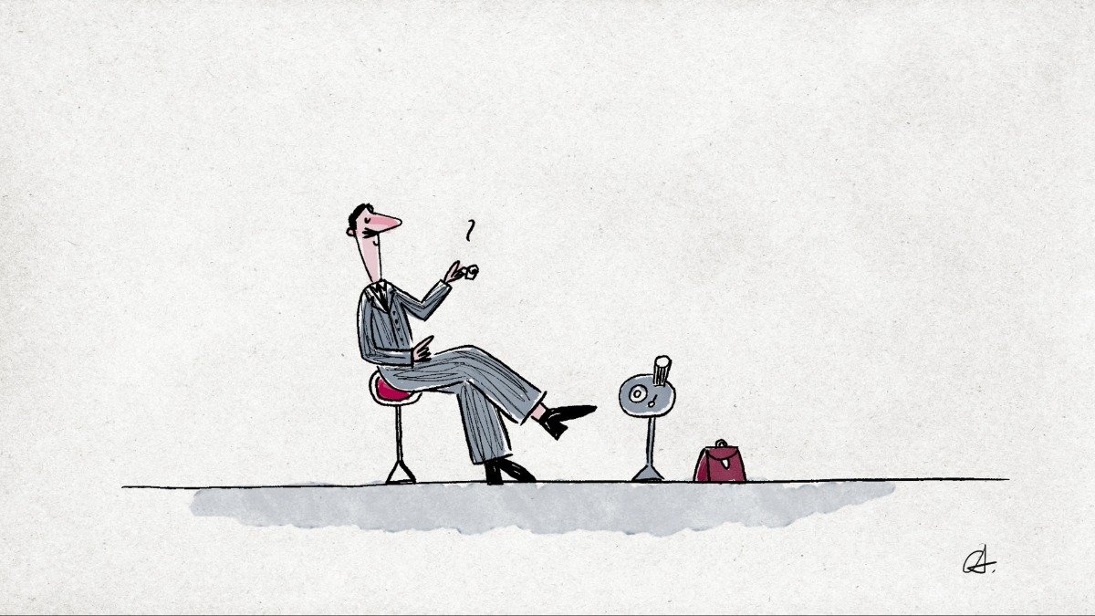 Кадр из мультфильма «В тени деревьев»