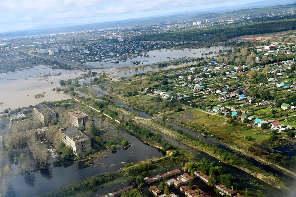 Наводнение в Комсомольске-на-Амуре. Фото: РИА Новости