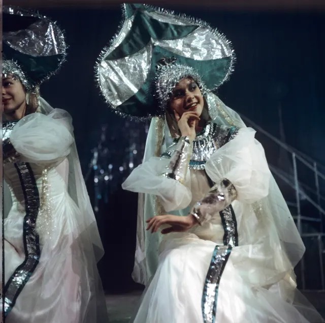 Новогодняя ёлка в Колонном зале Дома Союзов в Москве, 1973 год. Фото: Владимир Первенцев / РИА Новости