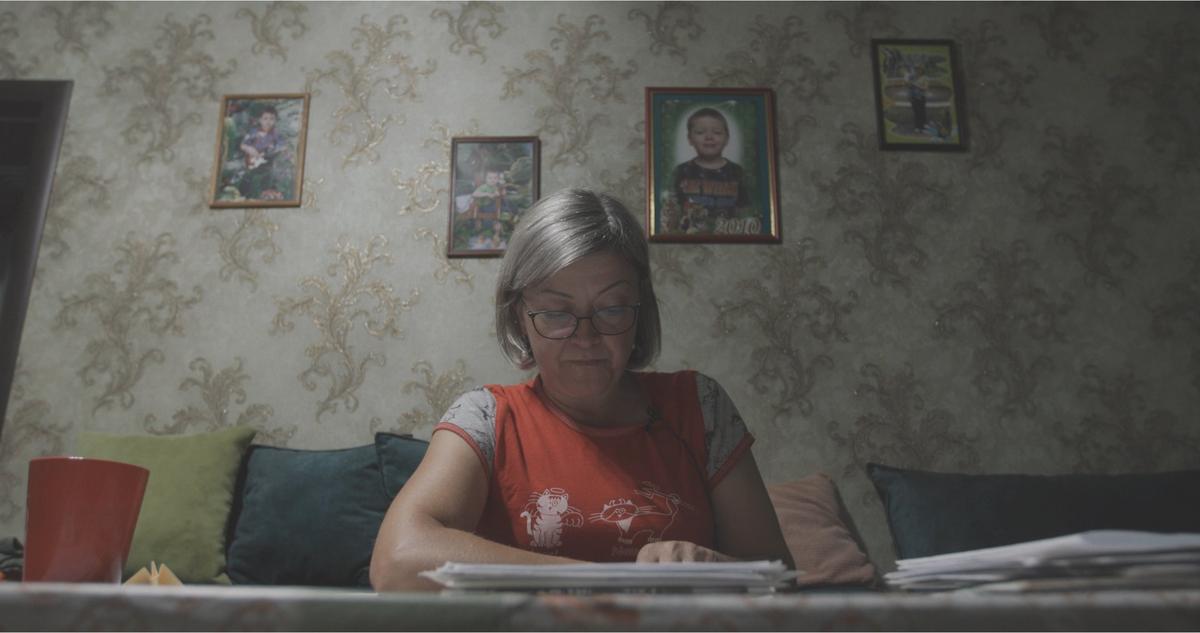 Анна у себя дома. Скриншот съемки Арсения Кайдацкого