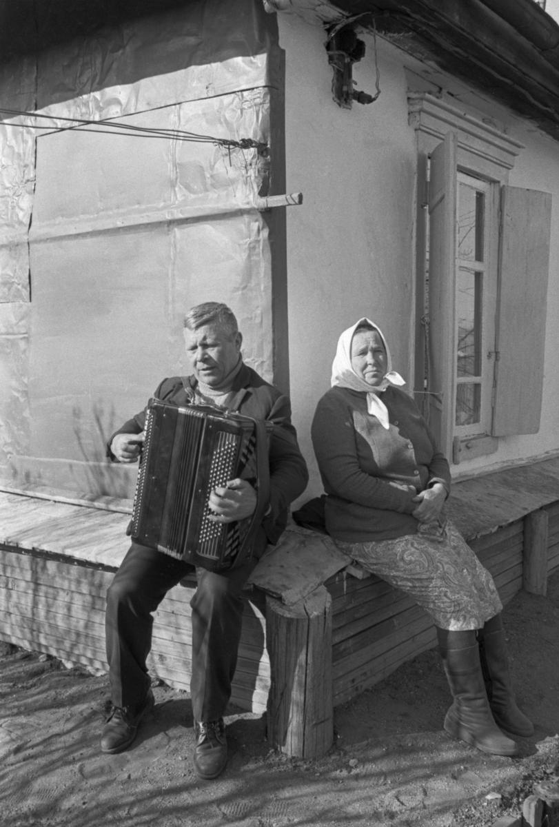 Алексей Тихонович и Варвара Васильевна Лепские, фото 1990 года. Автор: Саяпин Владимир / ТАСС