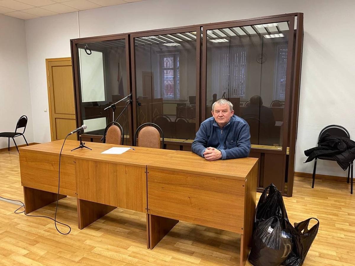 Сергей Веселов в суде. Фото: Оскар Черджиев