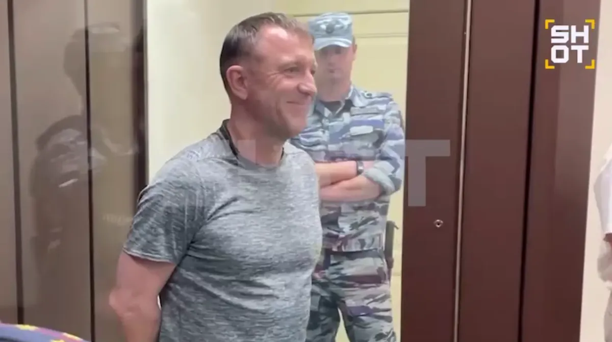 Иван Попов во время приговора суда. Скриншот: SHOT