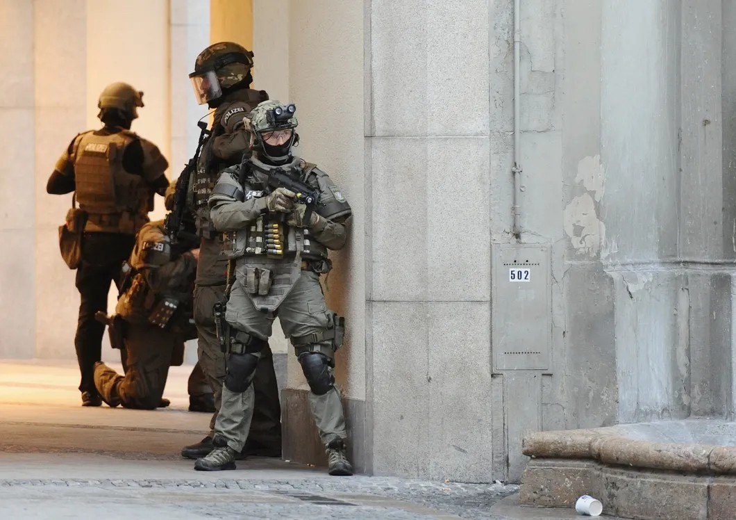 Спецназ в Мюнхене. Фото: EPA