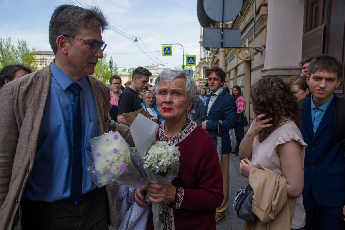 Людмила Васильева после заседания. Фото: Алексей Душутин / «Новая газета»