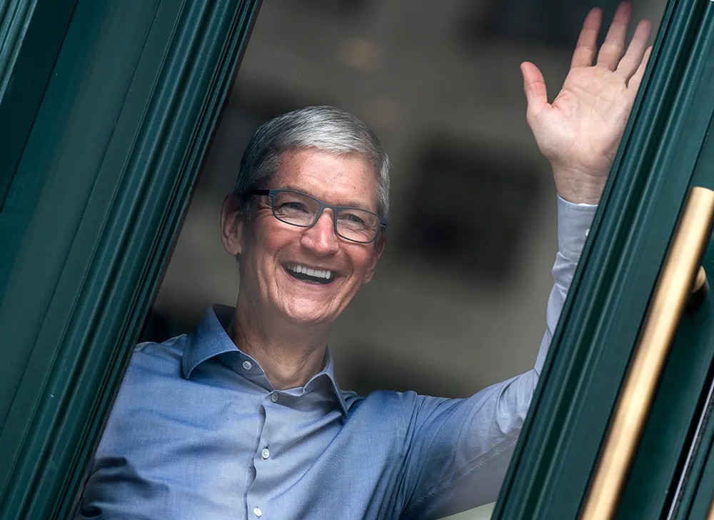 Генеральный директор компании Apple Тим Кук. Фото: EPA-EFE