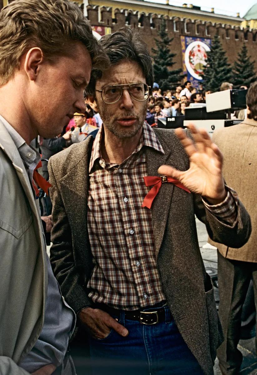 Стивен Коэн на первомайской демонстрации 1989 года. Фото: РИА Новости