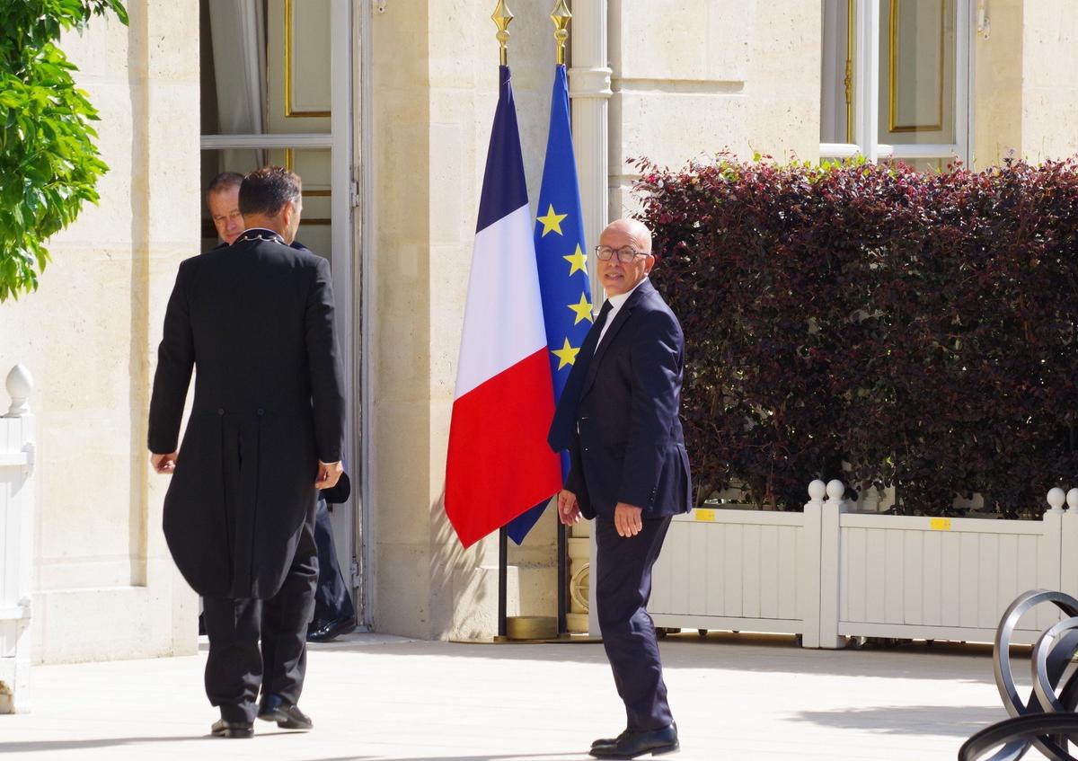 Эрик Сиотти, кандидат в мэры Ниццы, которого сравнили с Муссолини. Фото: Юрий Сафронов / «Новая газета»