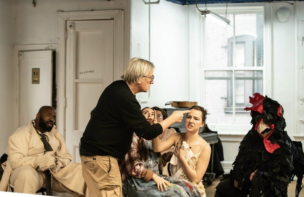 Репетиция спектакля. Фото: Марина Левицкая