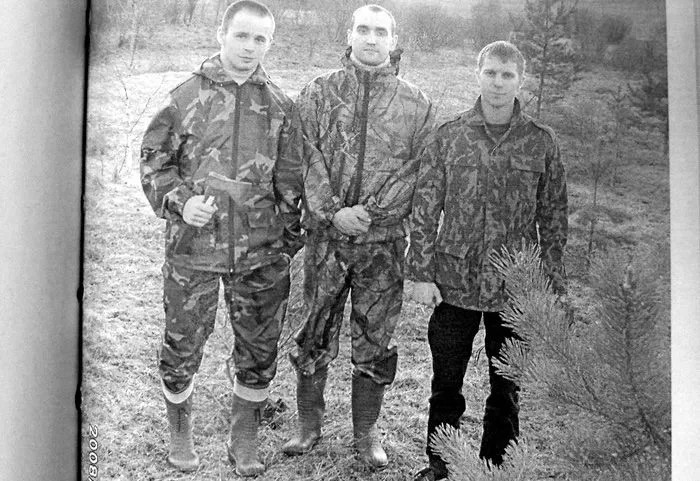 Слева направо: Вячеслав Исаев, Максим Баклагин, Юрий Тихомиров