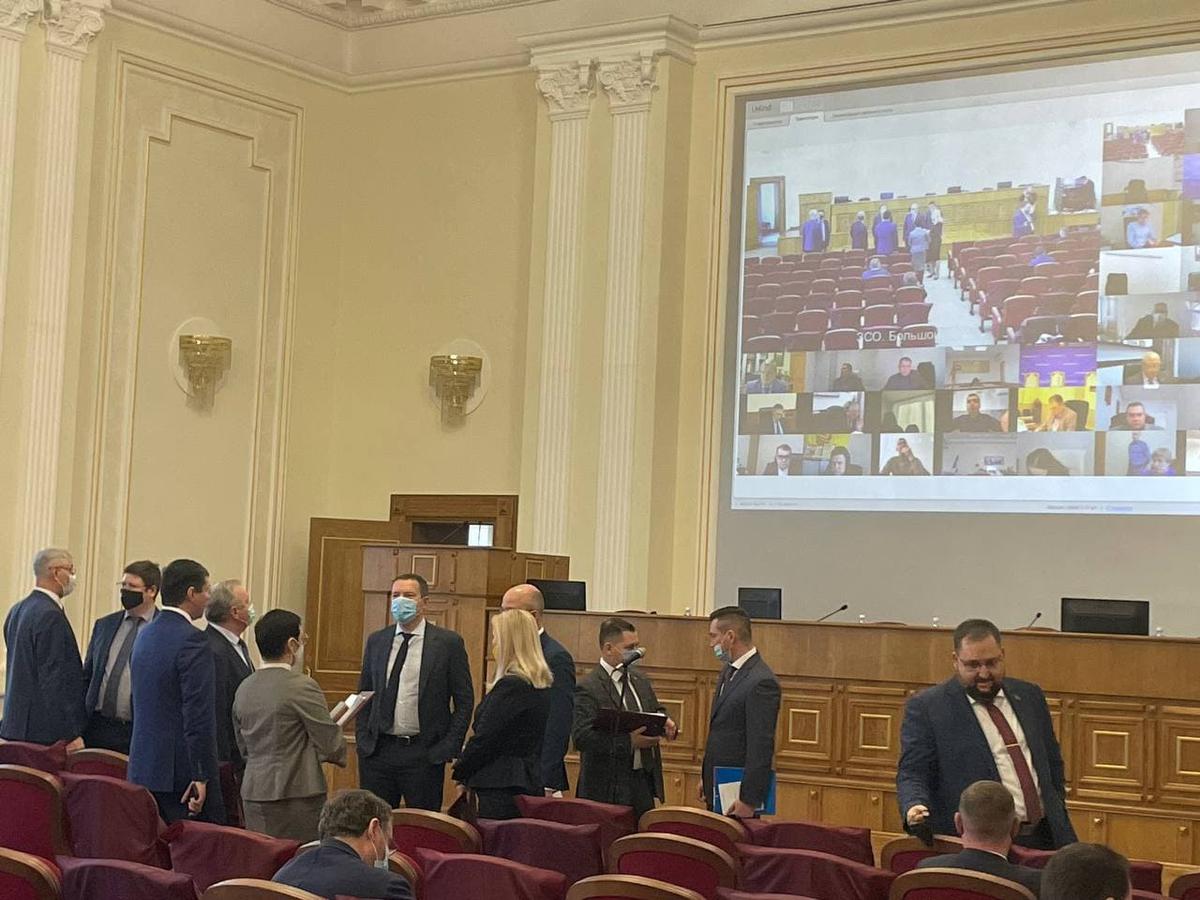 Заседание челябинских депутатов 25 ноября. Фото: lebedew_a / Telegram