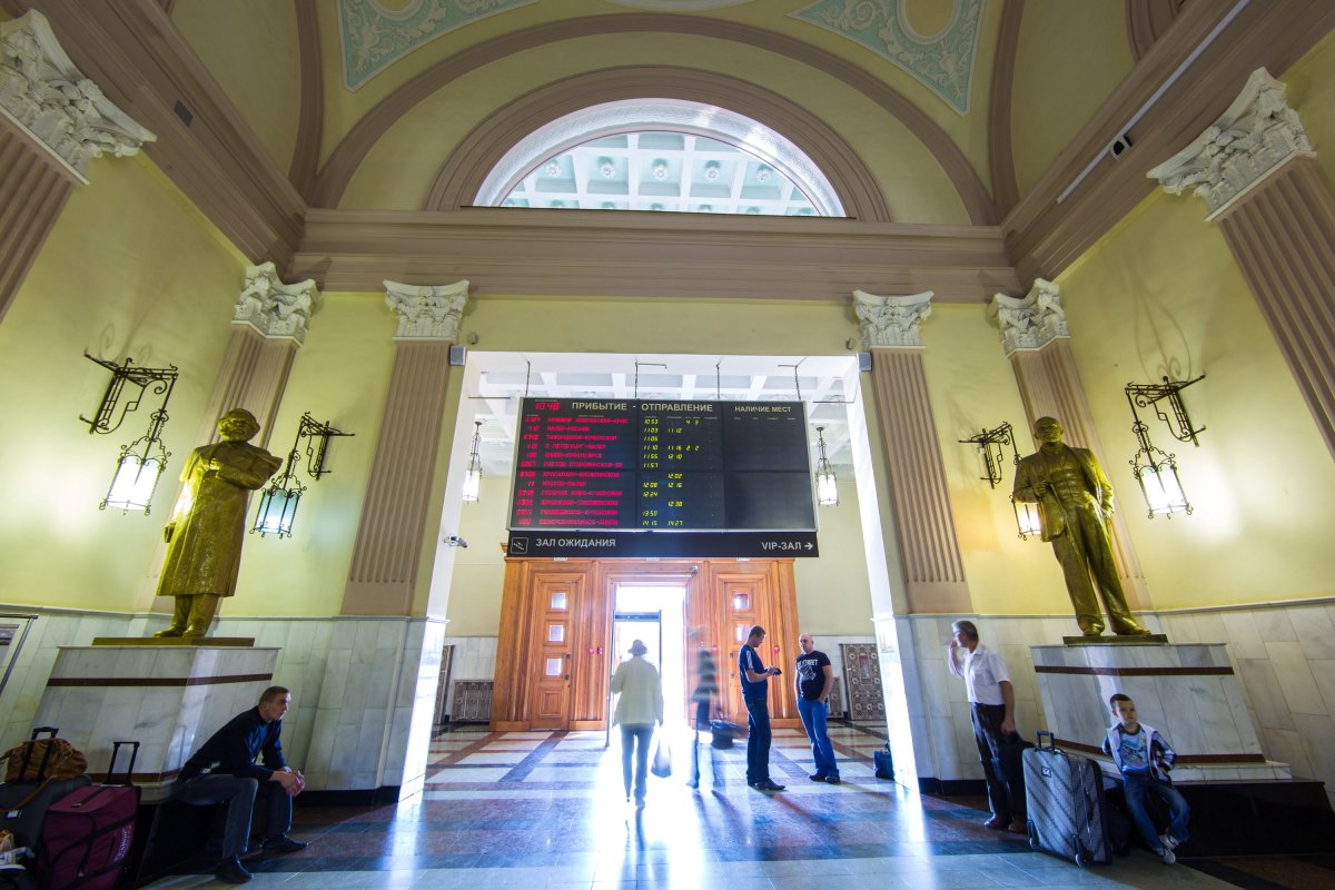 Ж/д вокзал в Краснодаре. Фото: Сергей Укзаков / ТАСС