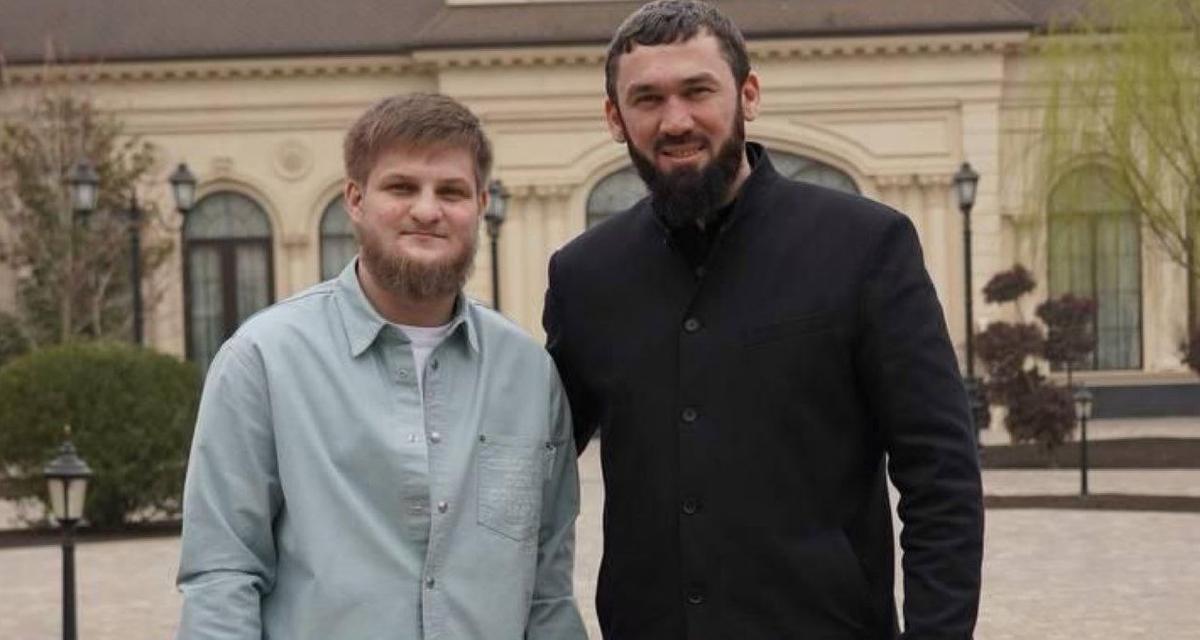 Ахмат Кадыров и Магомед Даудов. Фото из телеграм-канала Рамзана Кадырова