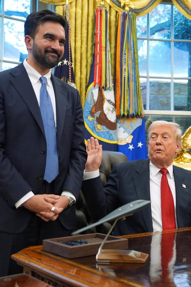 Зохран Мамдани и Дональд Трамп. Фото: AP / TASS