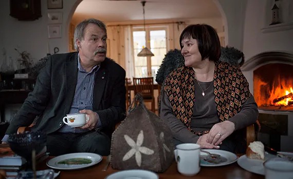 В гостях у Матса. Фото: Анна Артемьева / «Новая газета»