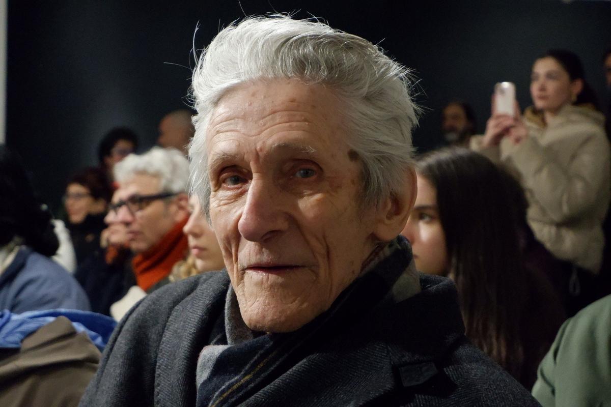 Георгий Хомизури во время открытия выставки. Фото: Андрей Новашов