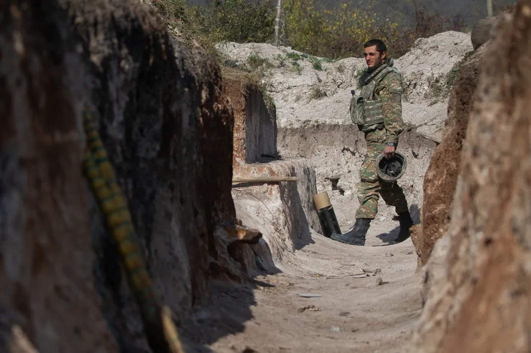 Вооруженные силы Нагорного Карабаха. Фото: Сергей Бобылев / ТАСС