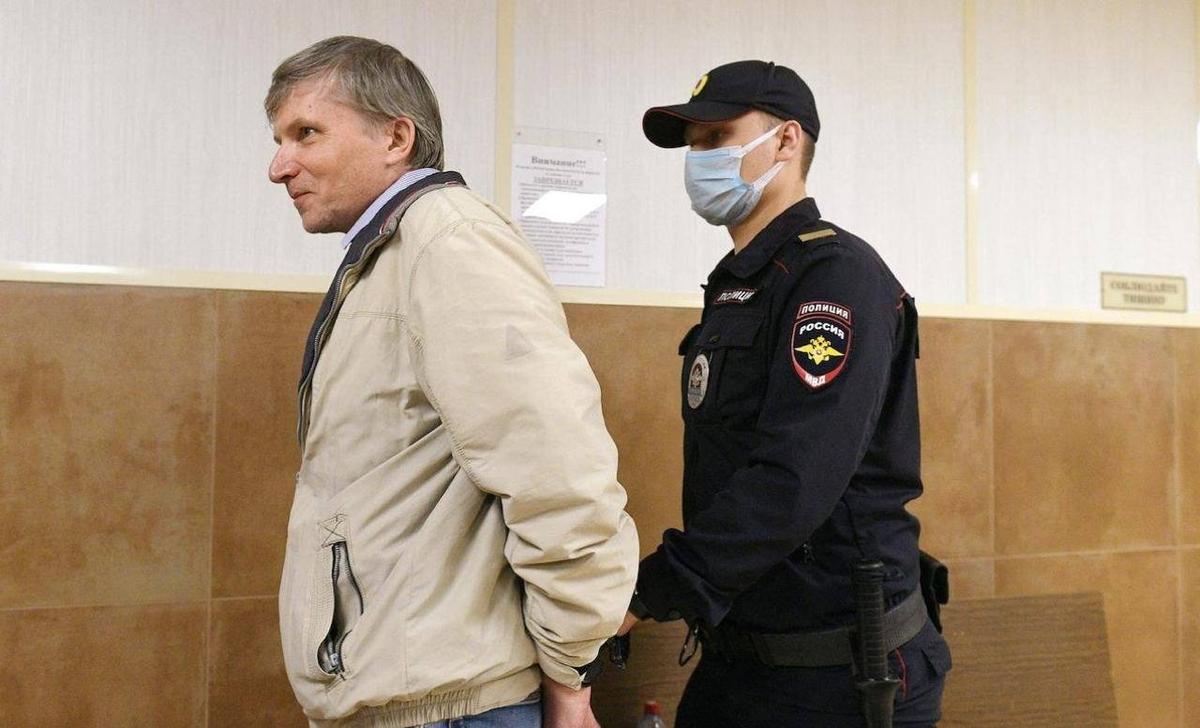 Алексей Горинов перед приговором. Фото из телеграм-канала сторонников Горинова