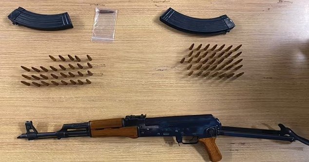 Оружие Халида Мехдиева для убийства Алинеджад. Фото: соцсети