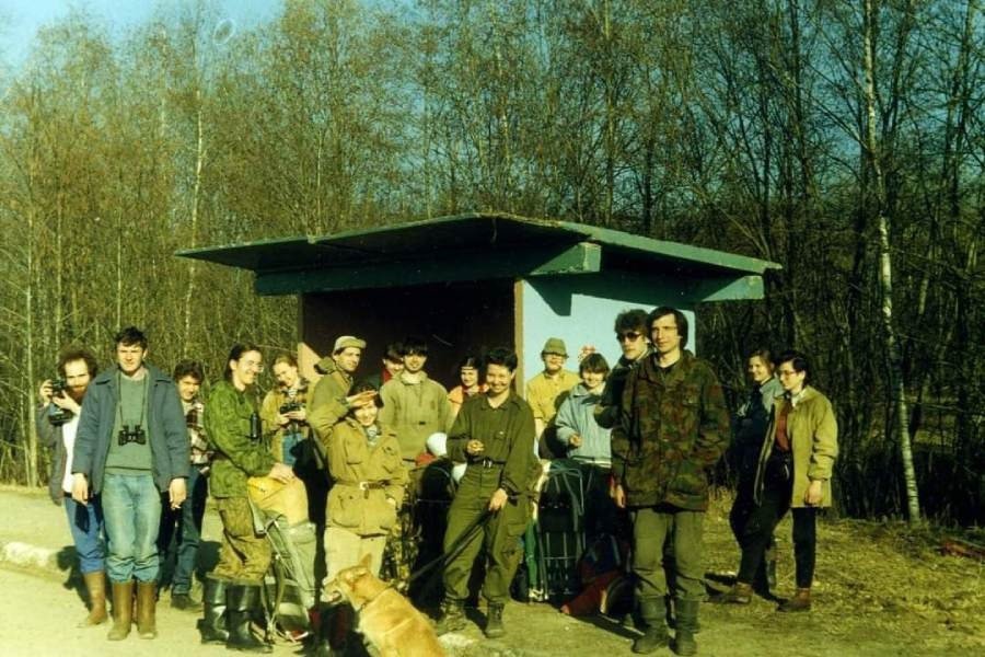 Софья с Дружиной по охране природы МГУ. Фото: архив Софьи Розенфельд