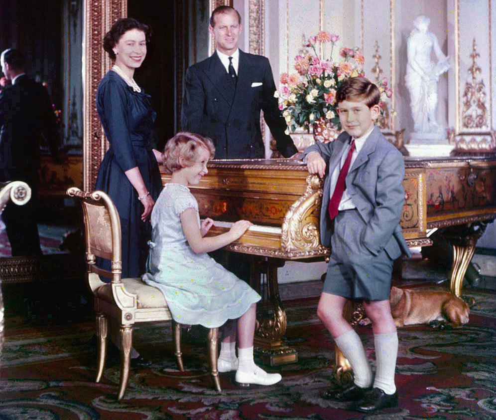 Королевская семья в 1950 году. Фото: Library and Archives Canada/ Wikimedia commons