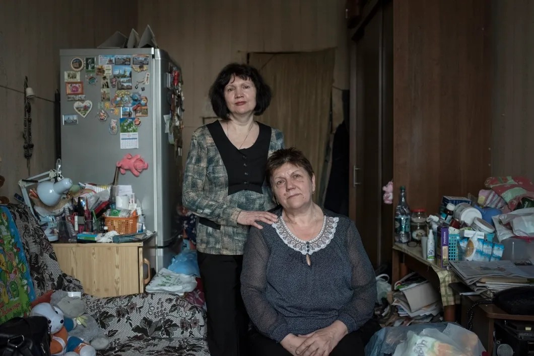 Татьяна Метревели (слева) и Людмила Мовсесянц (справа). Фото: Виктория Одиссонова / «Новая газета»