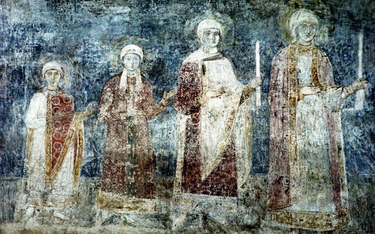 фрески софийского собора