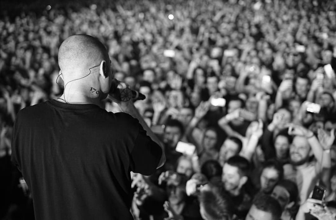 На концерте Оксимирона. Фото: соцсети