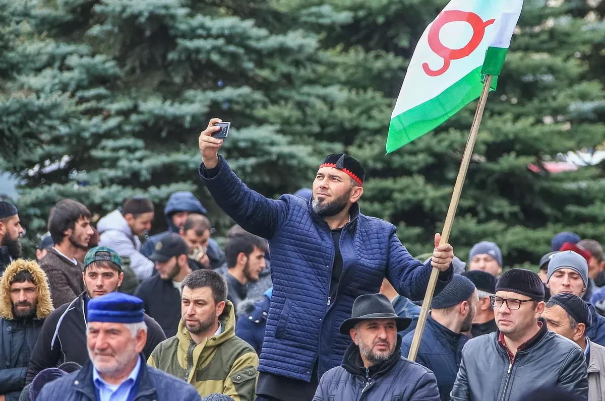 A rally in Magas. October 2018. Photo: Vladimir Smirnov / TASS