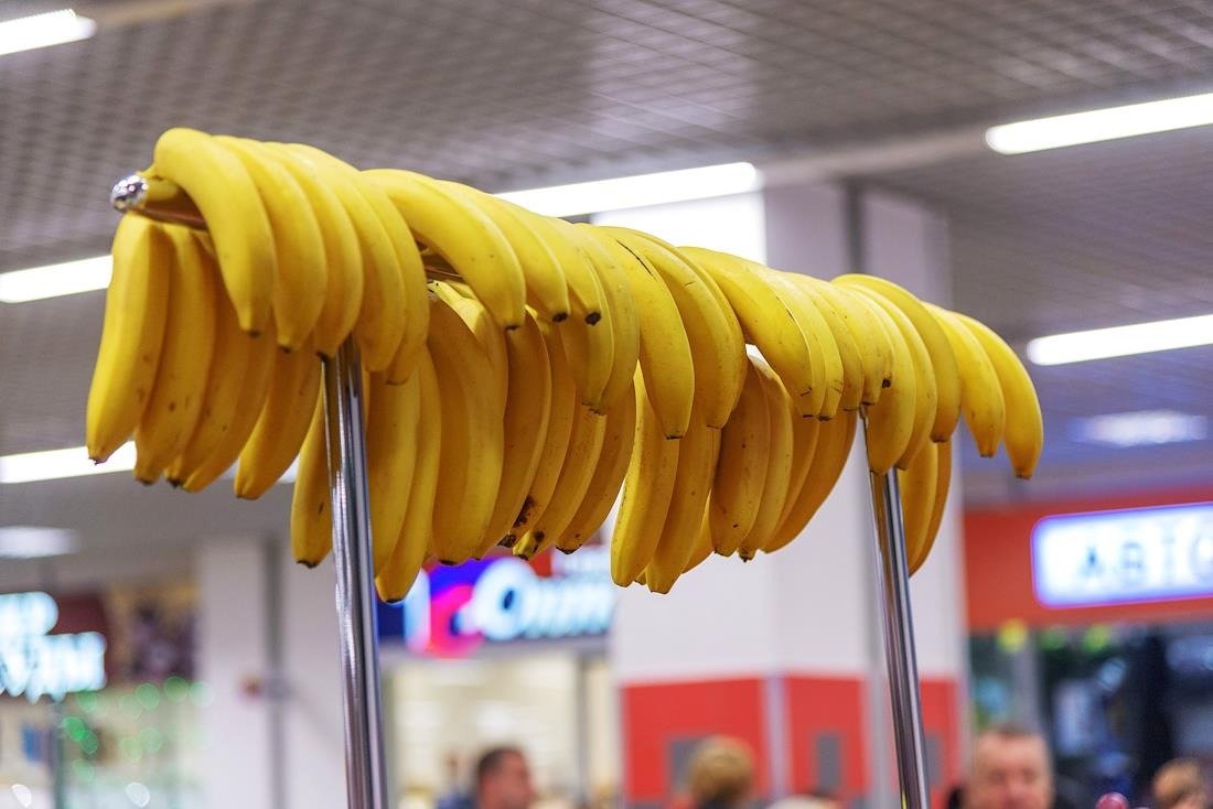 Эквадору запретили экспорт бананов в Россию. 98% всех бананов тут были эквадорскими. Фото: Олег Харсеев / «Коммерсантъ»