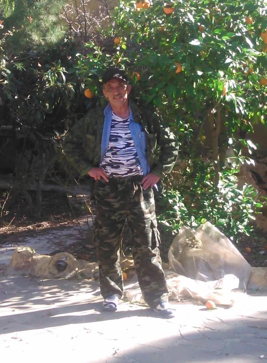 Валерий Амельченко в Сирии. Фото из личного архива