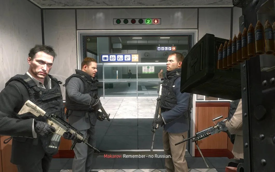 Скриншот из игры Call of Duty: Modern Warfare 2. Vice.com