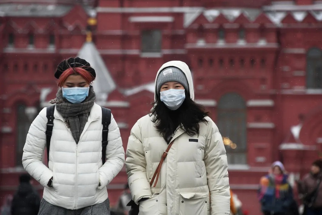 Tourists in Red Square, Moscow. Photo: RIA Novosti