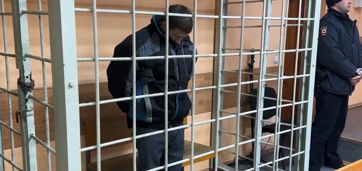 Канск. Мужу В. зачитывают приговор. Кадр видео прокуратуры