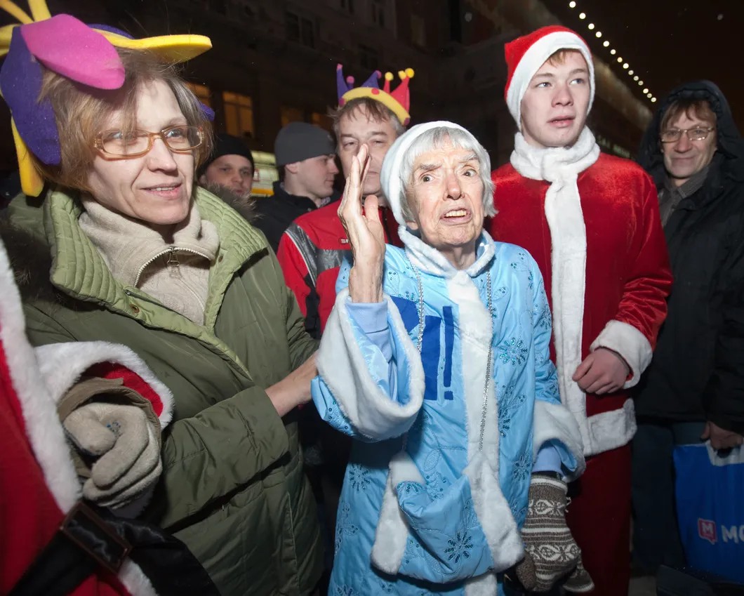 Во время разгона участников «Марша несогласных». Фото: Владимир Астапкович / ТАСС