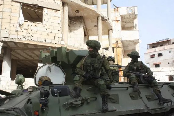 Настоящий российский спецназ в Сирии выглядит так. Фото: Ирек Муртазин / «Новая газета»